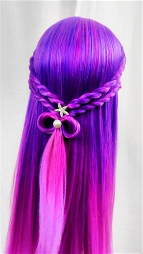 Simple Hairstyle for Girls – Everyday Hair Tutorial #hairstyle #hair
