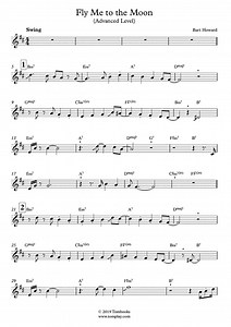 Fly Me to the Moon (Advanced Level) (Frank Sinatra) - Trumpet Sheet Music