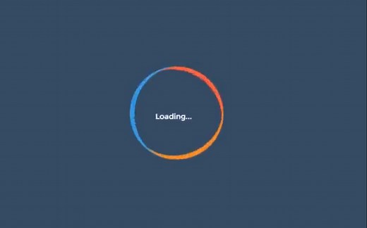 [HTML CSS]5分钟实现惊人的加载动画效果！！！#前端