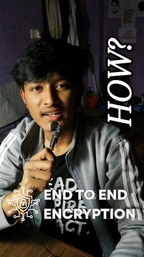 Arekh Shrestha on Instagram: "This is how End to End encryption works!😯 #sthaarekh #kathmanduuniversity #fyp"