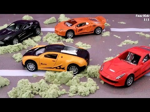 Mainan Mobil - mobilan I Review 4 Toy cars for boys Vidio for Kids