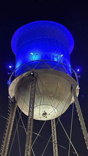 If you’ve ever noticed the Keller water tower glowing blue, you may not know there’s a story behind it — and it starts with Don Blevins. Don grew up in Keller and graduated from Keller High School, where he quarterbacked the football team to the 1957 regional championship. He went on to earn an engineering degree from the University of Texas, which he later used to help design Keller’s early rural water system. But most locals remember him from Friday nights. Don helped design the original game 