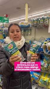 Estos son los estropajos que yo utilizo para limpiar la vitroceramica y los baños 🫧🧽🛀 | Sandy elizabeth