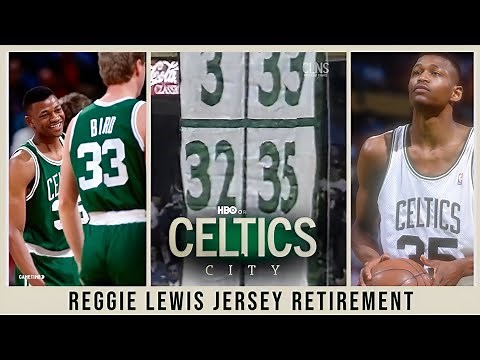 Reggie Lewis Jersey Retirement Introduced by Bob Ryan | Celtics City HBO Documentary