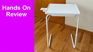 Watch Table Mate II TV Tray with 3 Fold Options | Hands-On Review on Amazon Live