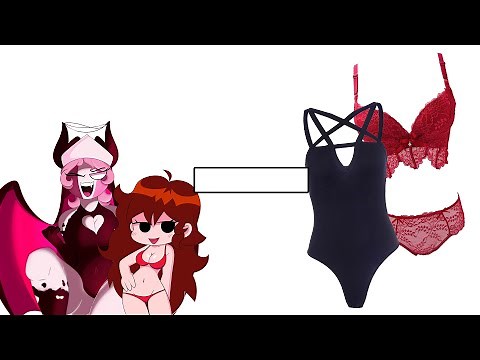 FNF SARV x GIRLFRIEND - CLOTHES = ?😱? | BEST MOMENTS FNF ANIMATION