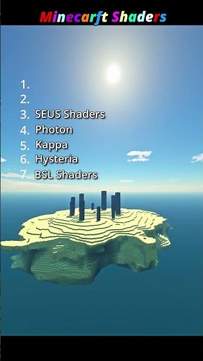 Another Top 7 Shaders in End Dimension | Minecraft | #minecraft #minecraftshaders #shaders #test