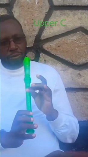 how to play upper c note on descant recorder