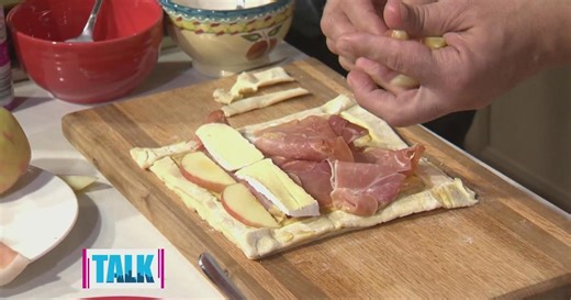 Learning how to make an appetizer and cocktail perfect for the fall season