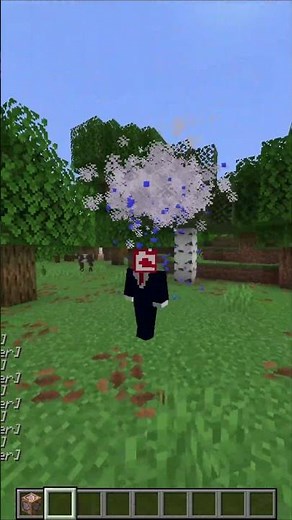 How to Make a Floating Rain Cloud in Minecraft! 🌧️✨ #Shorts