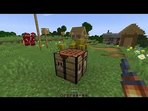 How to Make a Lantern in Minecraft