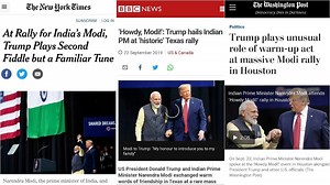 Trump plays second fiddle to Modi: How foreign media covered Howdy, Modi