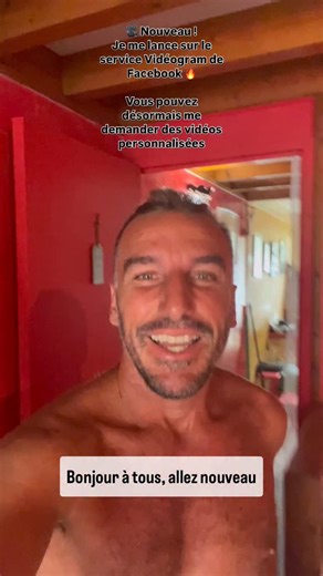 🎥 Nouveau ! Je me lance sur le service Vidéogram de Facebook 🔥 Vous pouvez désormais me demander des vidéos personnalisées pour un anniversaire, un message inspirant, un mot de soutien ou tout autre moment spécial 💬✨ 📲 N’hésitez pas à m’y retrouver et à commander vos vidéos directement depuis la plateforme ! C’est un nouveau moyen de partager autrement, avec plus d’humain, plus de lien. À très vite en vidéo ! 😉 #Vidéogram #MessagePersonnalisé #NouveauService #Anniversaire #MotDuJour #Authen