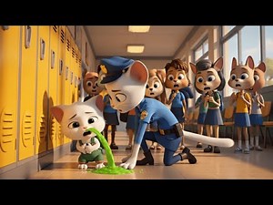 Kitten Eats Strange Banana 🍌 What Happens Next Shocks the Whole Class! 🚔
