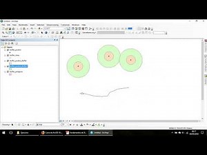 Crear un buffer en #ArcGIS