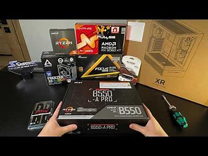 17 Minutes of Building a Gaming PC Step By Step (No Music, No Talking)