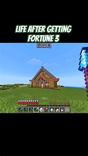 Reason why Everyone Loves FORTUNE 3 | Minecraft | #minecraft #minecraftshorts #minecraftgameplay