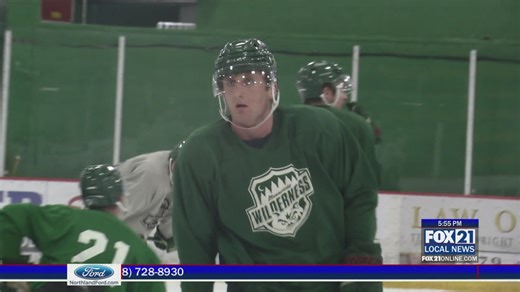 Hermantown's Joey Pierce Back on the Ice for Minnesota Wilderness - Fox21Online