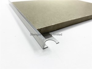 [Hot Item] Ceramic Aluminum Tile Edge Corner Curved Trim for Porcelanato Accessories