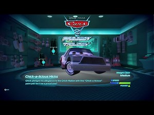 Cars 2 The Video Game Project Triology Chick a licious Hicks
