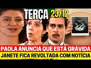 TERRA NOSTRA Today's Chapter TUESDAY 23/12 - Full Summary Soap Opera Worth Watching Again Globo