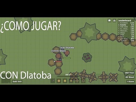 MOOMOO.IO | TUTORIAL ¿COMO JUGAR?