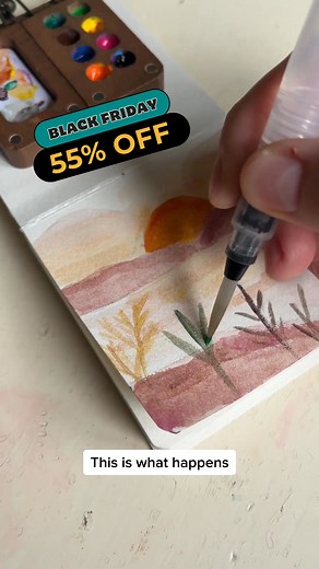 834 reactions · 46 shares | Discover Tobio's Mini Watercolor Travel Set – perfect for artists on the go! ‍ ✔ Compact and mess-free ✔ High-quality pigments ✔ Great for beginners and experienced artists alike  Grab yours now! | TobioShop | Facebook