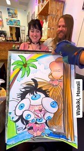 933K views · 3.7K reactions | Drew my caricature artist friends Jared and Jessi yesterday! They are incredibly talented artists from Seattle and so much fun to draw! Thank you guys for stopping by!!  | Ninja Sketch | Facebook