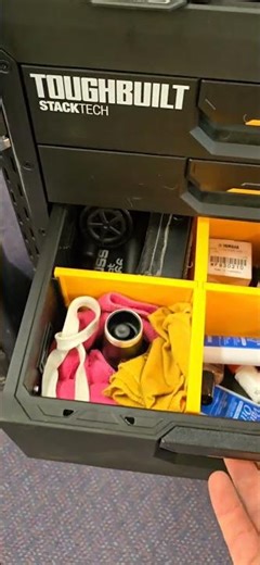 Mobile brass and woodwind teaching setup using ToughBuilt Stacktech