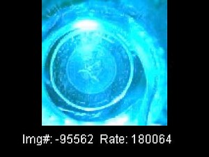 Shrinking a quarter at 180,064 fps