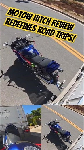 Best Motorcycle Tow Hitch REDEFINES Road Trips!😱#shorts