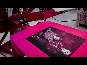 How to Screen Print Two Tone Halftones "Step By Step" Part Two