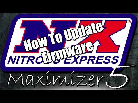 How To: Update firmware on your Nitrous Express Maximizer Controller and Display