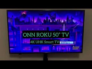 ONN. Roku 4K Smart TV Unboxing and Setup