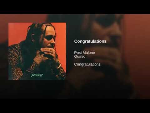 Post Malone ft. Quavo | Congratulations (clean)
