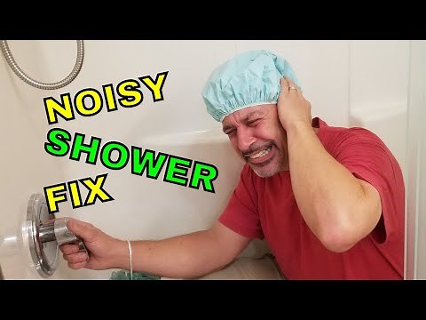 DIY noisy shower valve fix
