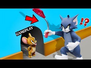TOM TRIED TO CATCH JERRY IN RATTY CATTY GAME !!