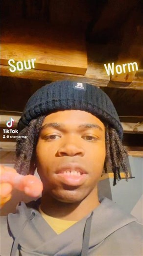 My Super Sour Worm Candy 🪱🍬 #Shorts