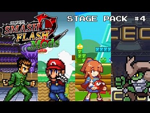SSF2 Mods: Stage Pack #4