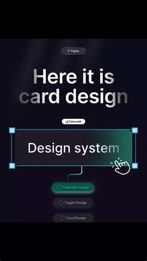 prime design on Instagram: "Here’s the design system you’ll actually use. Clean cards, smooth components, futuristic UI—built to speed up your workflow. Want the full file? Comment “DS”. (design system, card design, futuristic design, ui components, figma ui, workflow design, modern ui, neon ui, interface design) #designsystem #uiuxdesign #figmadesign #uicomponents #uidesigner"