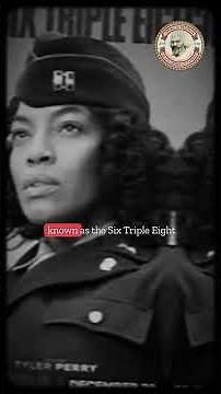 Captain Abbie Mitchell: The Executive Genius Behind the 6888th #shorts #shortvideo