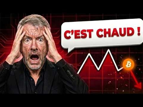🚨 URGENT BITCOIN ! NOUVEAUX SIGNAUX CRITIQUES !? (C'est Chaud)