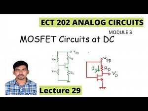 MOS Circuits at DC || KTU || ECT 202 ANALOG CIRCUITS || Module 3