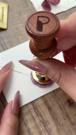 Sealed with a 'C' for pure charm. ✨ #initials #waxseals