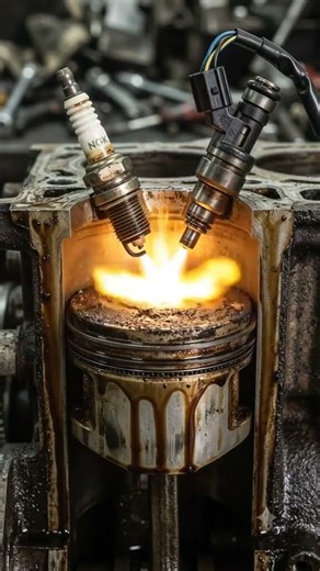 Spark Plug Ignition Test: Watch the Powerful Spark Ignite the Engine Cylinder!
