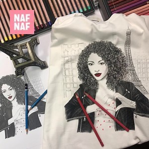 49 reactions | NEW COLLAB  NAF NAF s’associe à l’illustratrice...