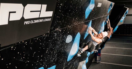 Max Milne and Oriane Bertone triumph at inaugural Pro Climbing League event