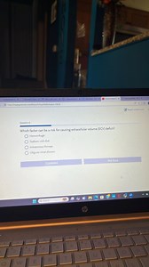 Which factor can be a risk for causing extracellular volume (EC... | Filo