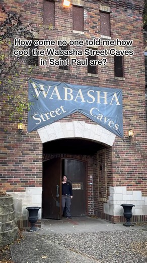 How come no one told me how cool the Wabasha Street Caves in Saint Paul are? [ save this to your minnesota bucket list ] Wabasha Street Caves offers year-round tours featuring their unique history in Saint Paul, including life as a mushroom farm, speakeasy, and more! Know Before You Go: 🪨 This is the only remaining restored Gangster Era site in Saint Paul 🪨 There are 7 tour options, including the 45-min Historic Cave Tour (which is what we did), a 3-hour Cave Tour and Gangster Tour, a shorter 