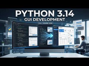 Python 3.14 Full Course 2026 | Complete GUI Development & Programming Guide
